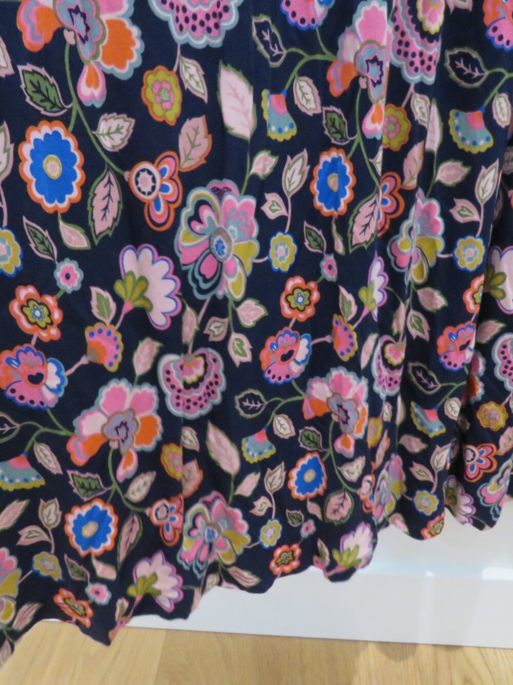 BODEN Amelie Long Sleeve Midi Sheath Stretch Dress Cascade Bloom Floral 12 - Picture 9 of 15